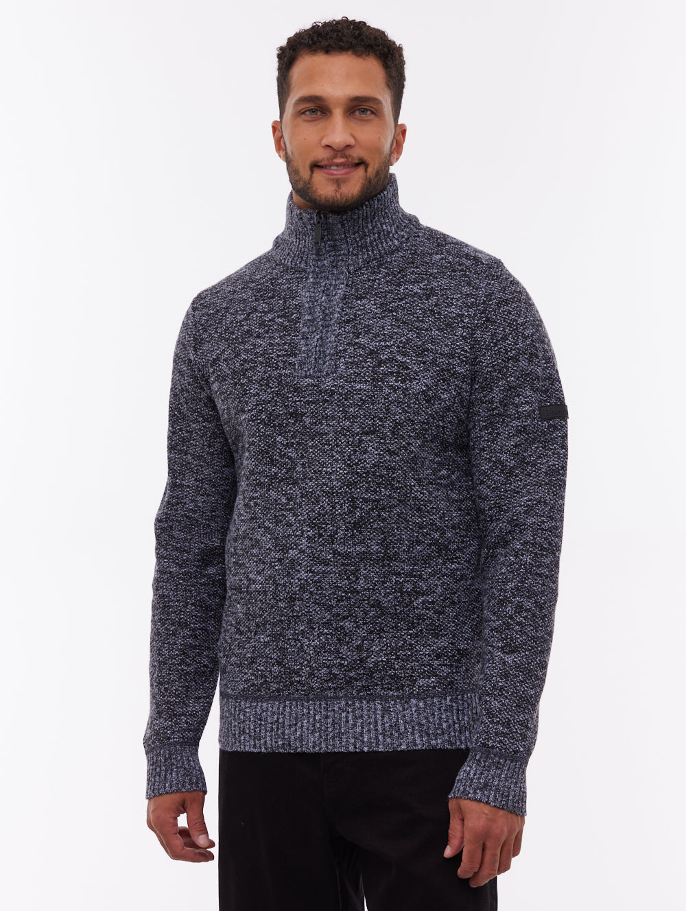 Palacio Quarter-Zip Sweater - Grey