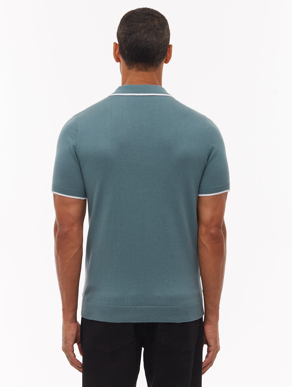 Settio Knit Polo Shirt - Green