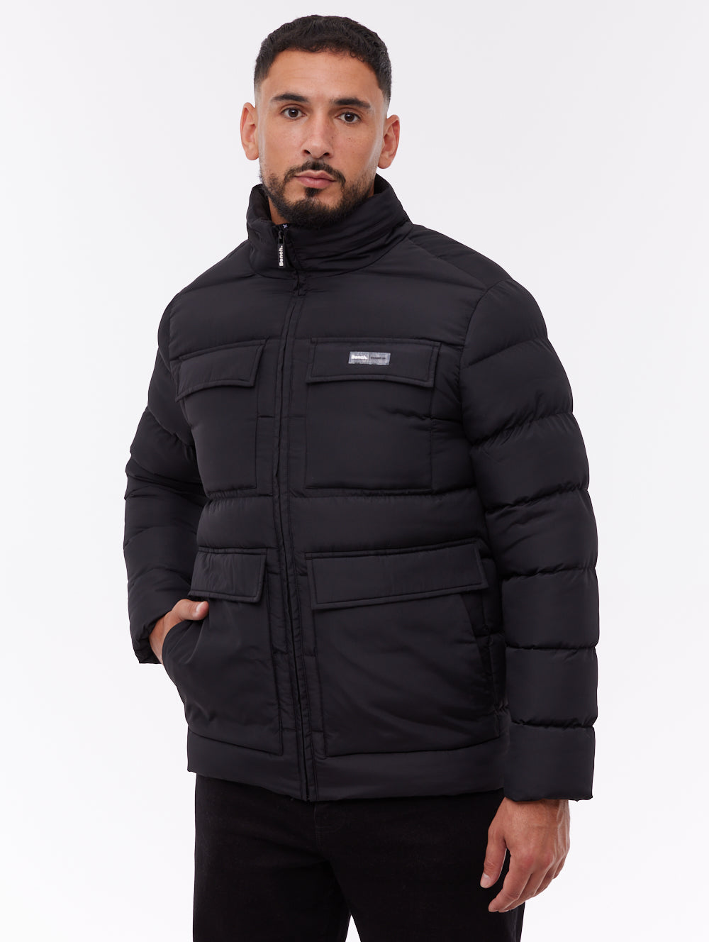 Deromi Insulated Cargo Jacket - Black