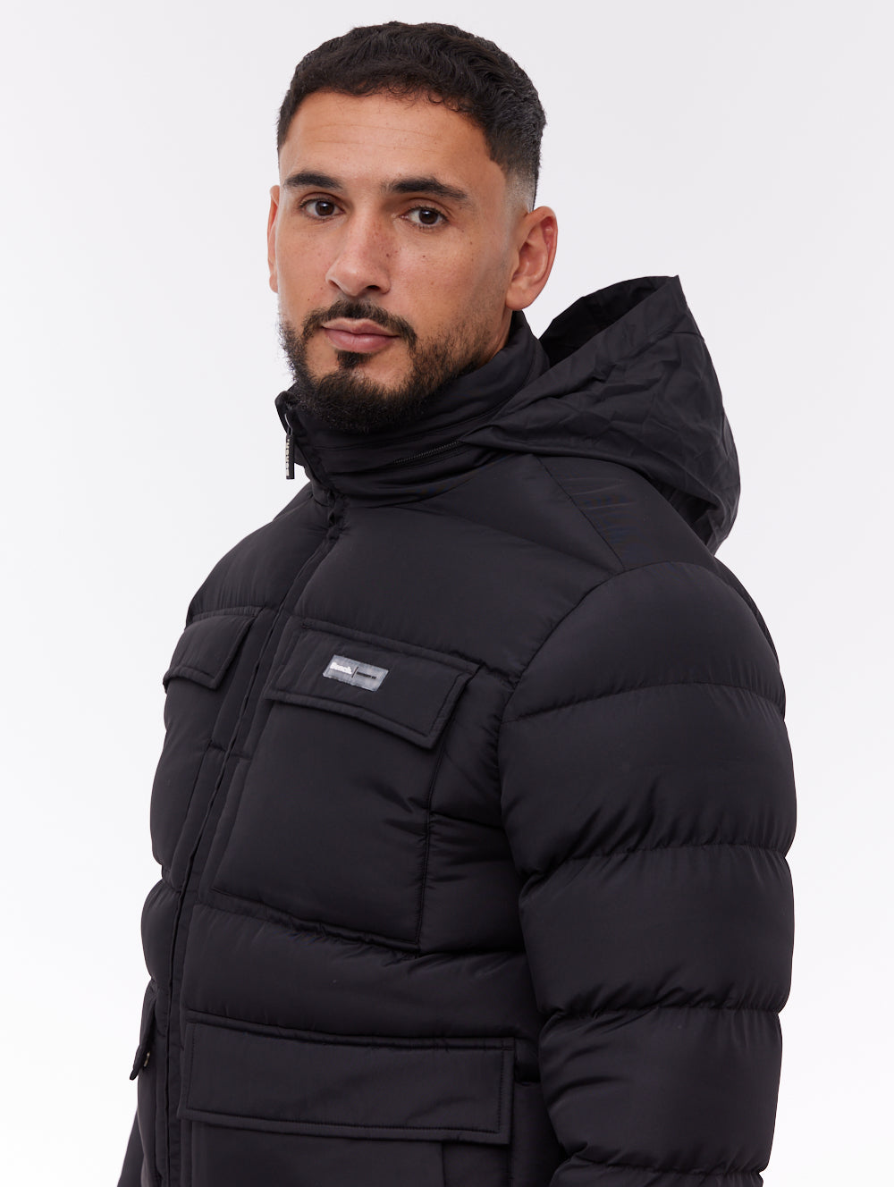 Deromi Insulated Cargo Jacket - Black