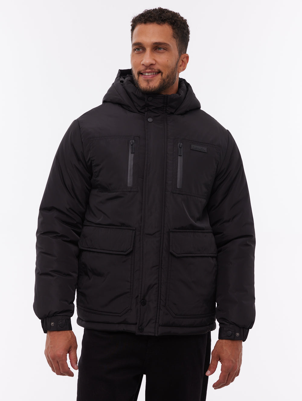 Loderi Utility Parka - Black