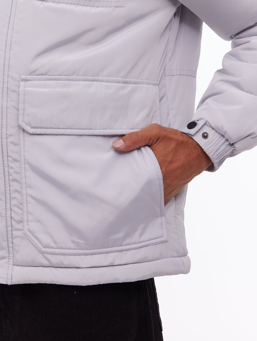 Loderi Utility Parka - Grey