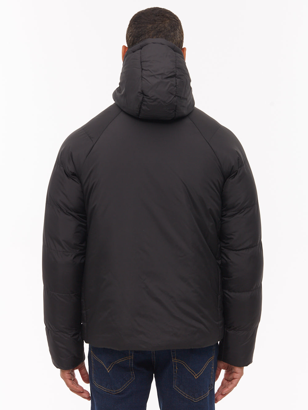 Rafera Hooded Puffer Jacket - Black
