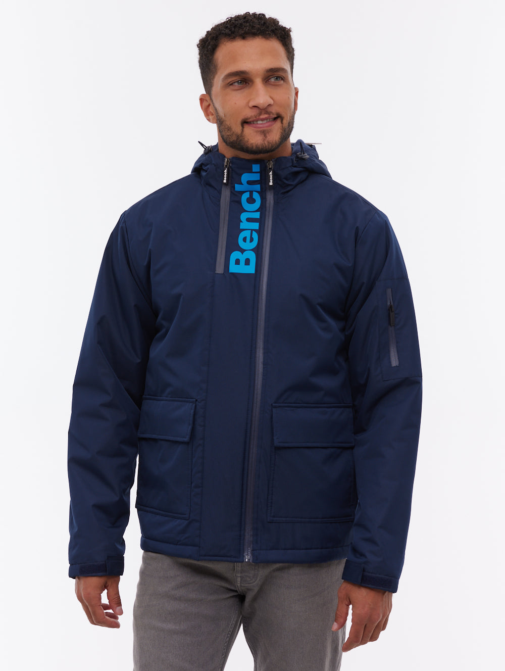 Valana Hooded Jacket - Blue