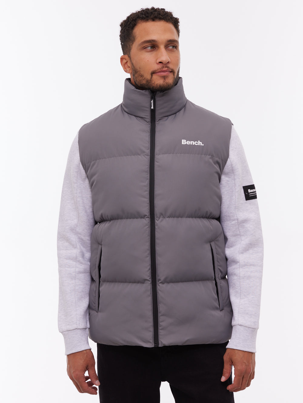 Rithko Puffer Vest - Grey