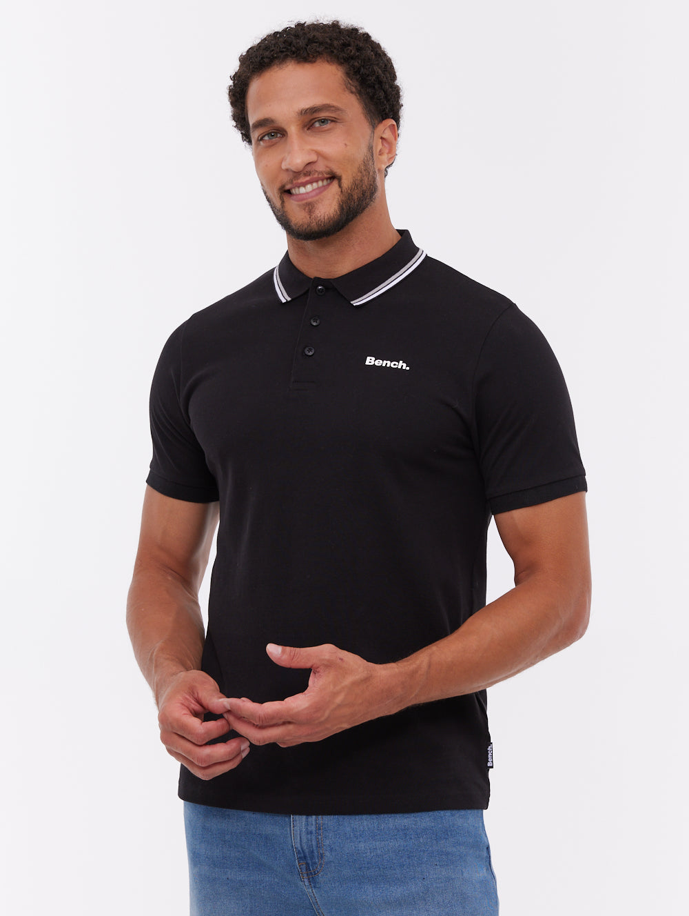 Gruff Polo Shirt - Black