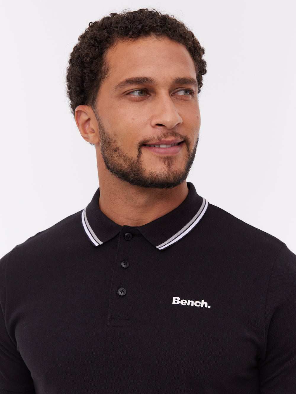 Gruff Polo Shirt - Black