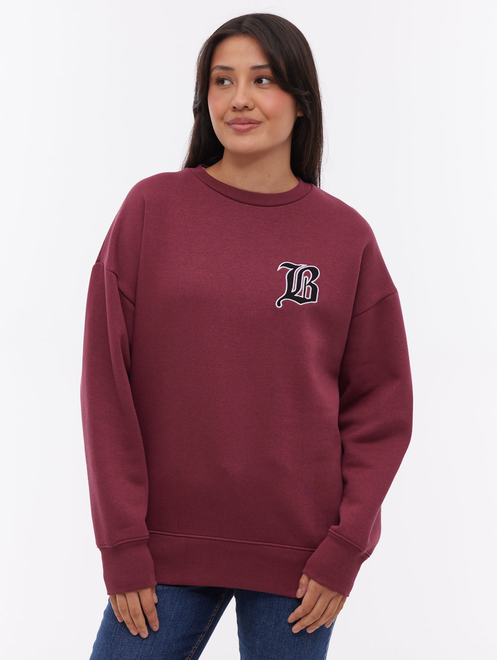 Erlna B Crew Neck - Red