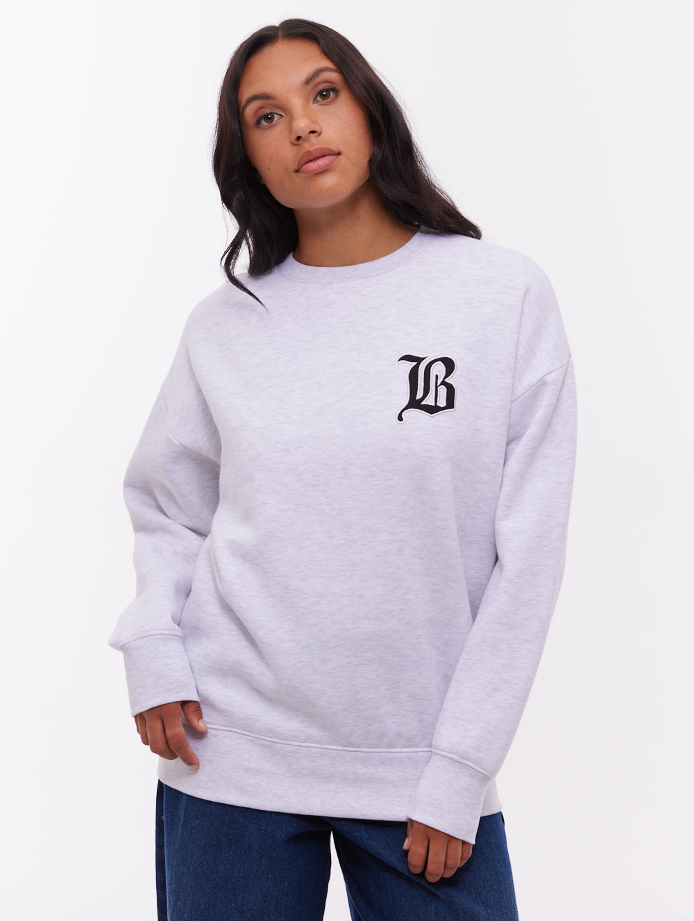 Erlna B Crew Neck - Grey