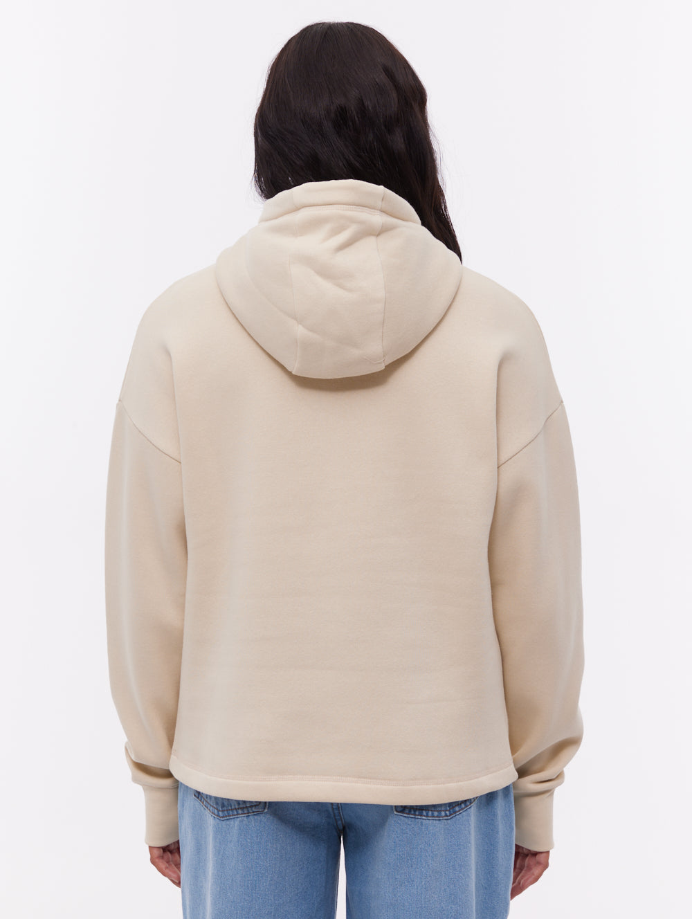 Elaina Deboss Hoodie - White