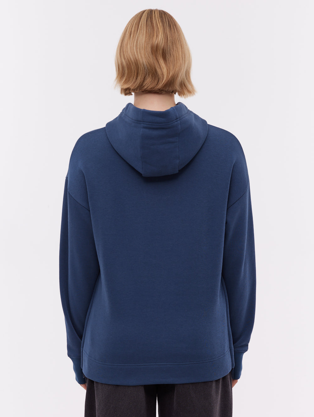 Rayra Deboss Hoodie - Blue