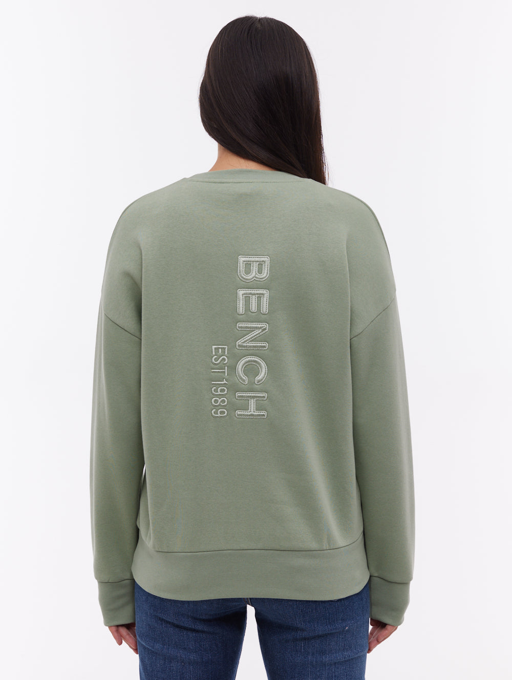 Joda Vertical Logo Crew Neck - Green