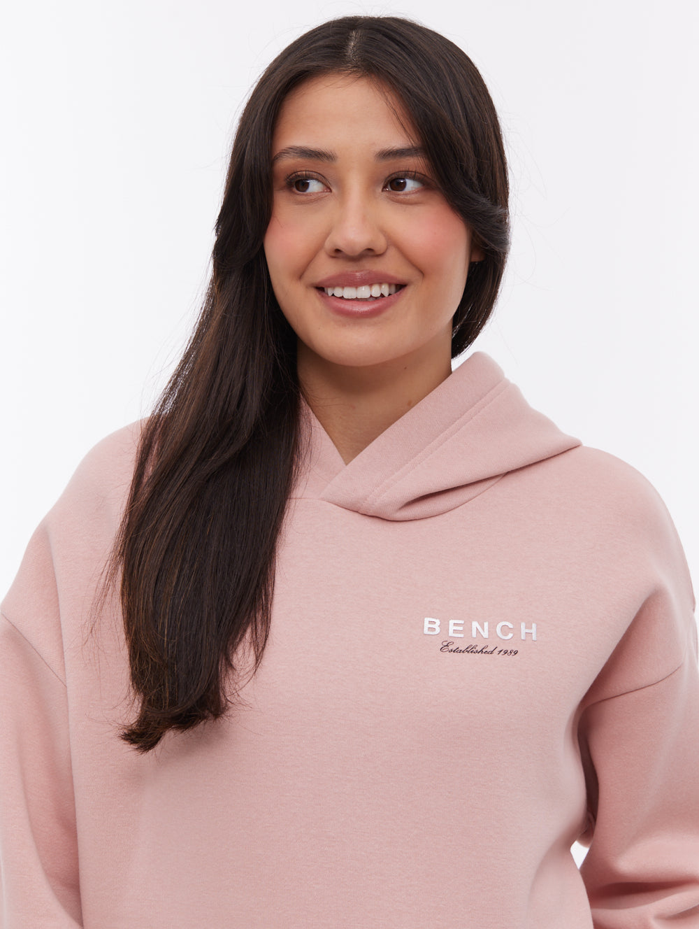 Harmy Back Graphic Hoodie - Pink