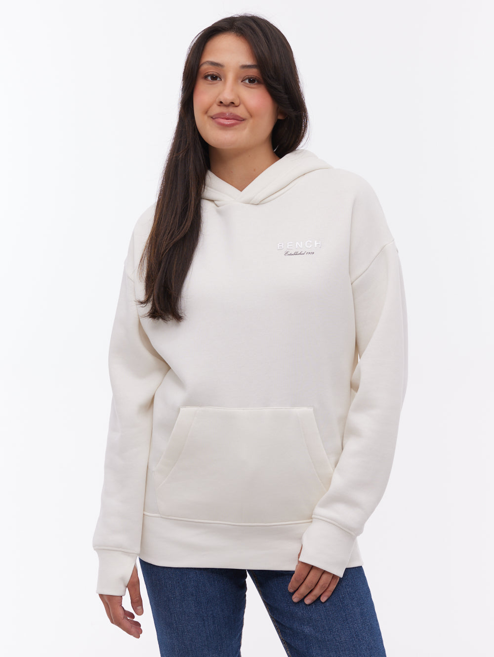 Harmy Back Graphic Hoodie - White