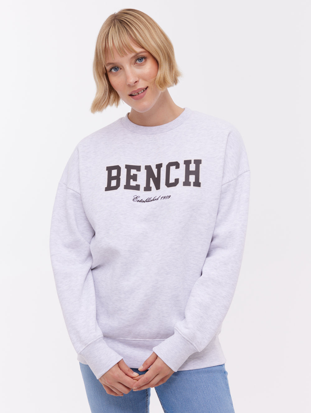 Ercie Collegiate Crew Neck - Grey