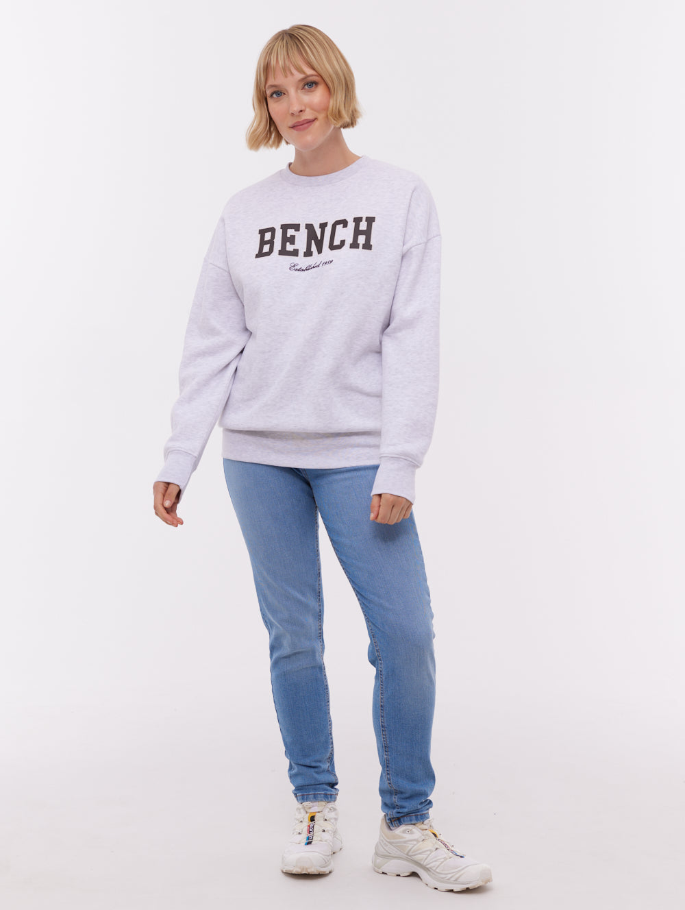 Ercie Collegiate Crew Neck - Grey