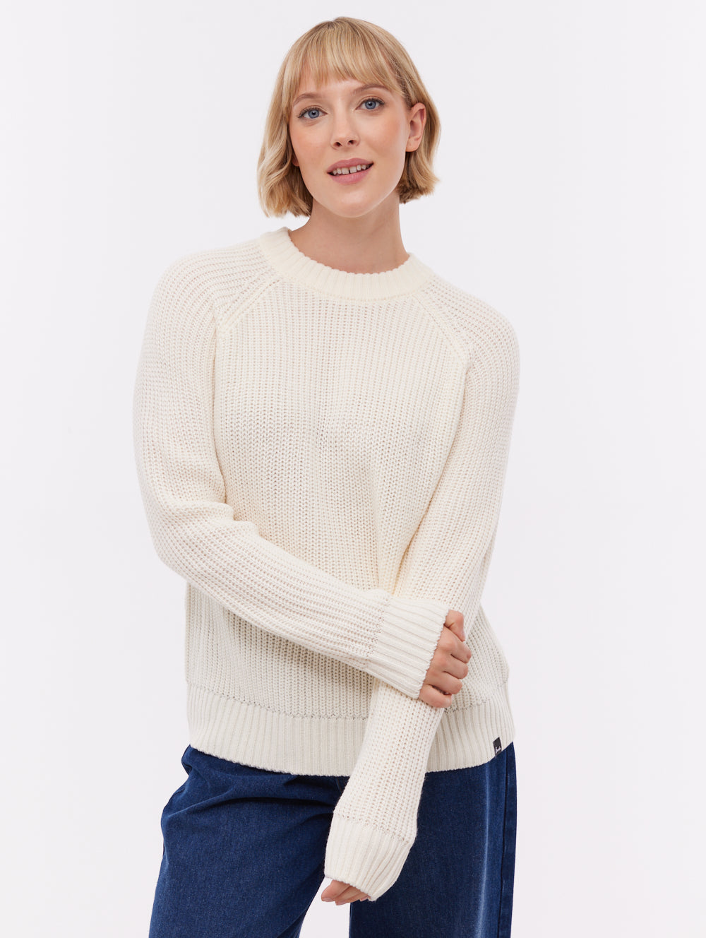 Georgiana Raglan Crew Neck Sweater