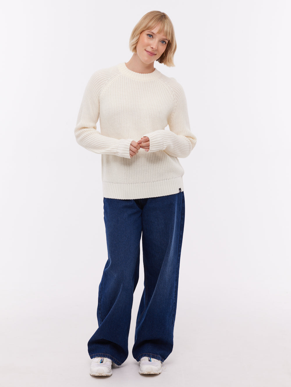 Georgiana Raglan Crew Neck Sweater