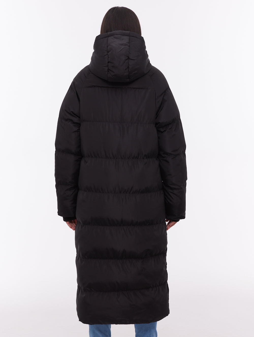 Ryelle Hooded Maxi Parka - Black