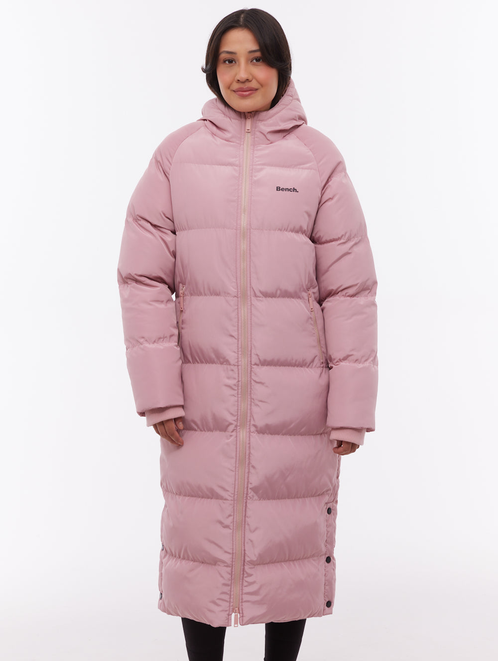 Ryelle Hooded Maxi Parka - Pink