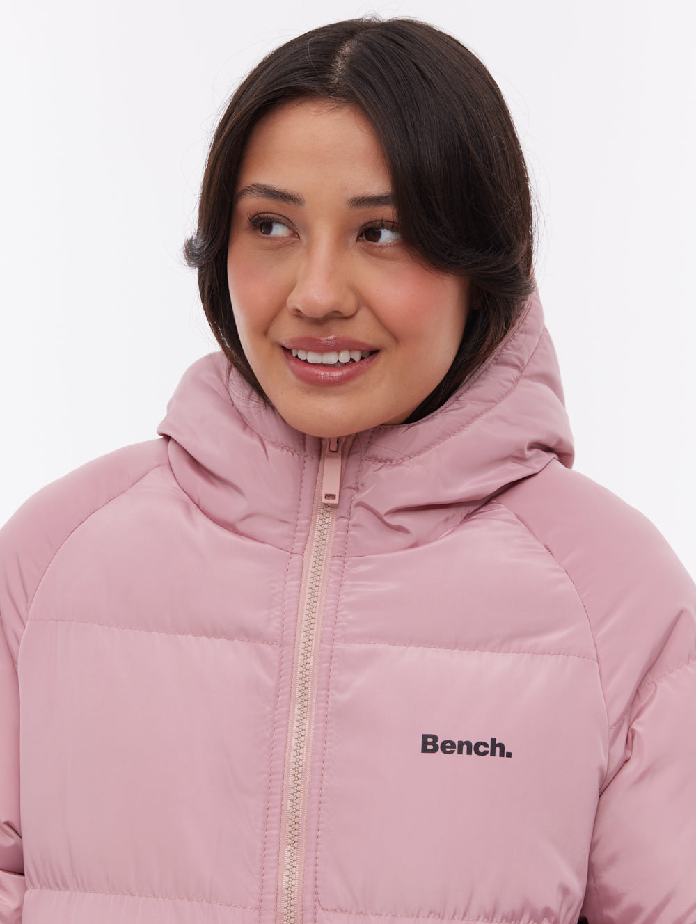 Ryelle Hooded Maxi Parka - Pink