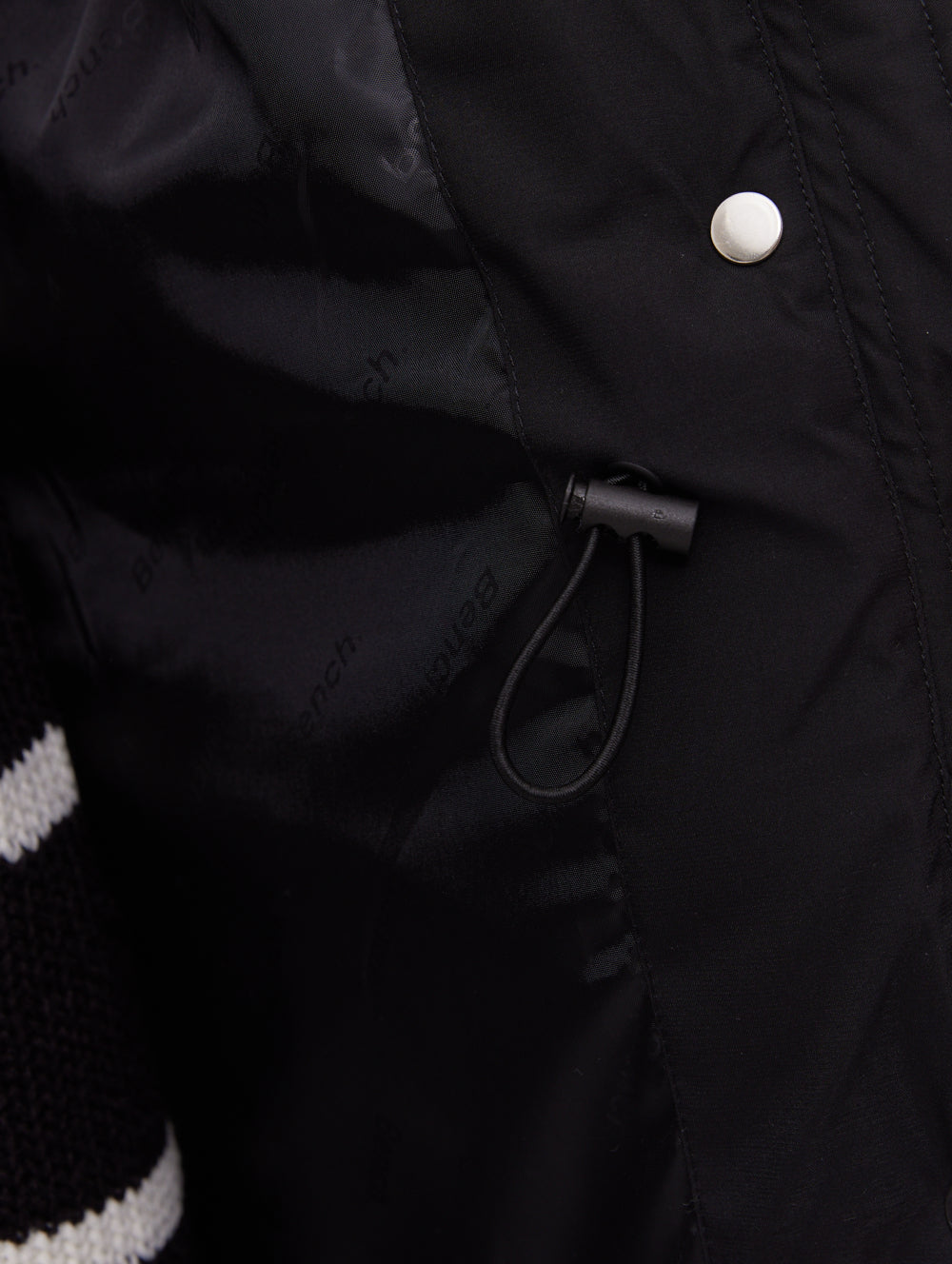 Fina Hooded Puffer Coat - Black