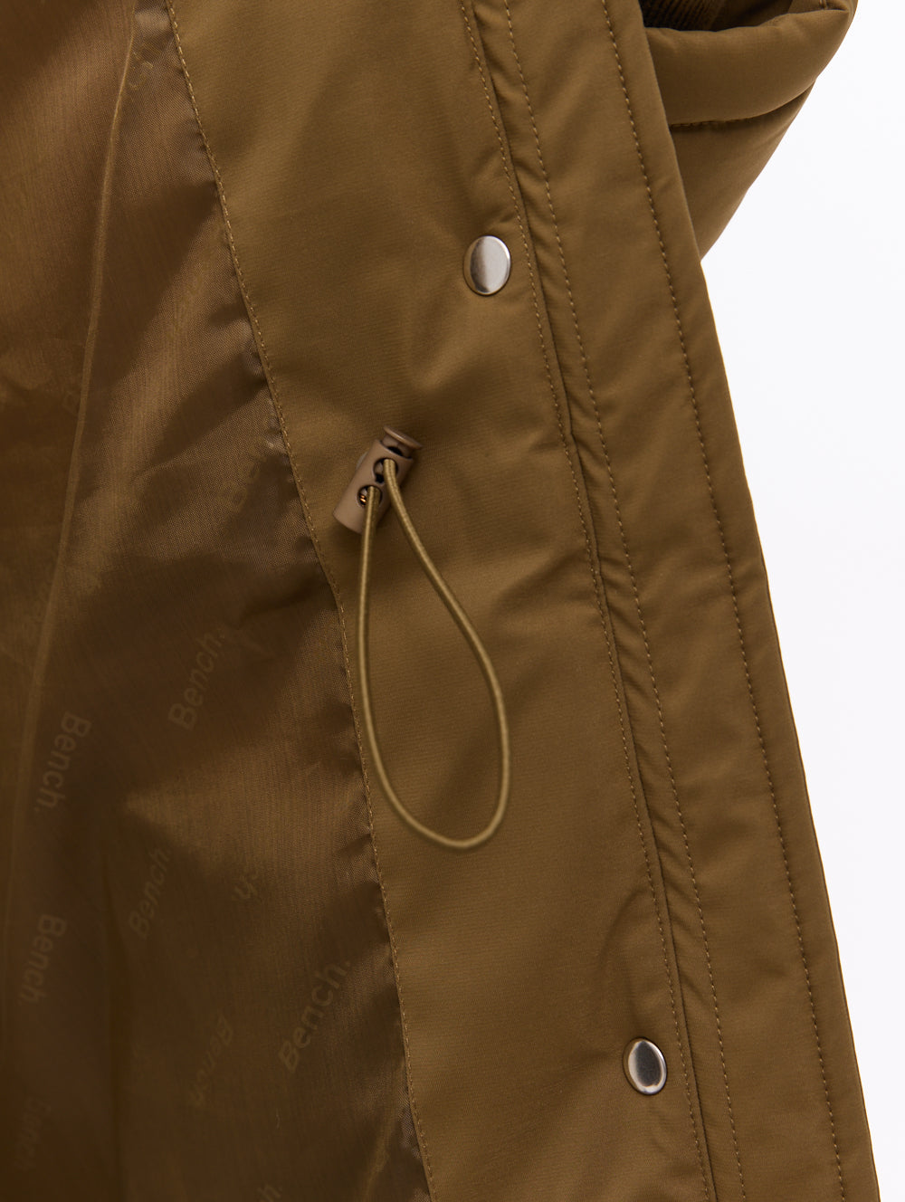 Fina Hooded Puffer Coat - Green