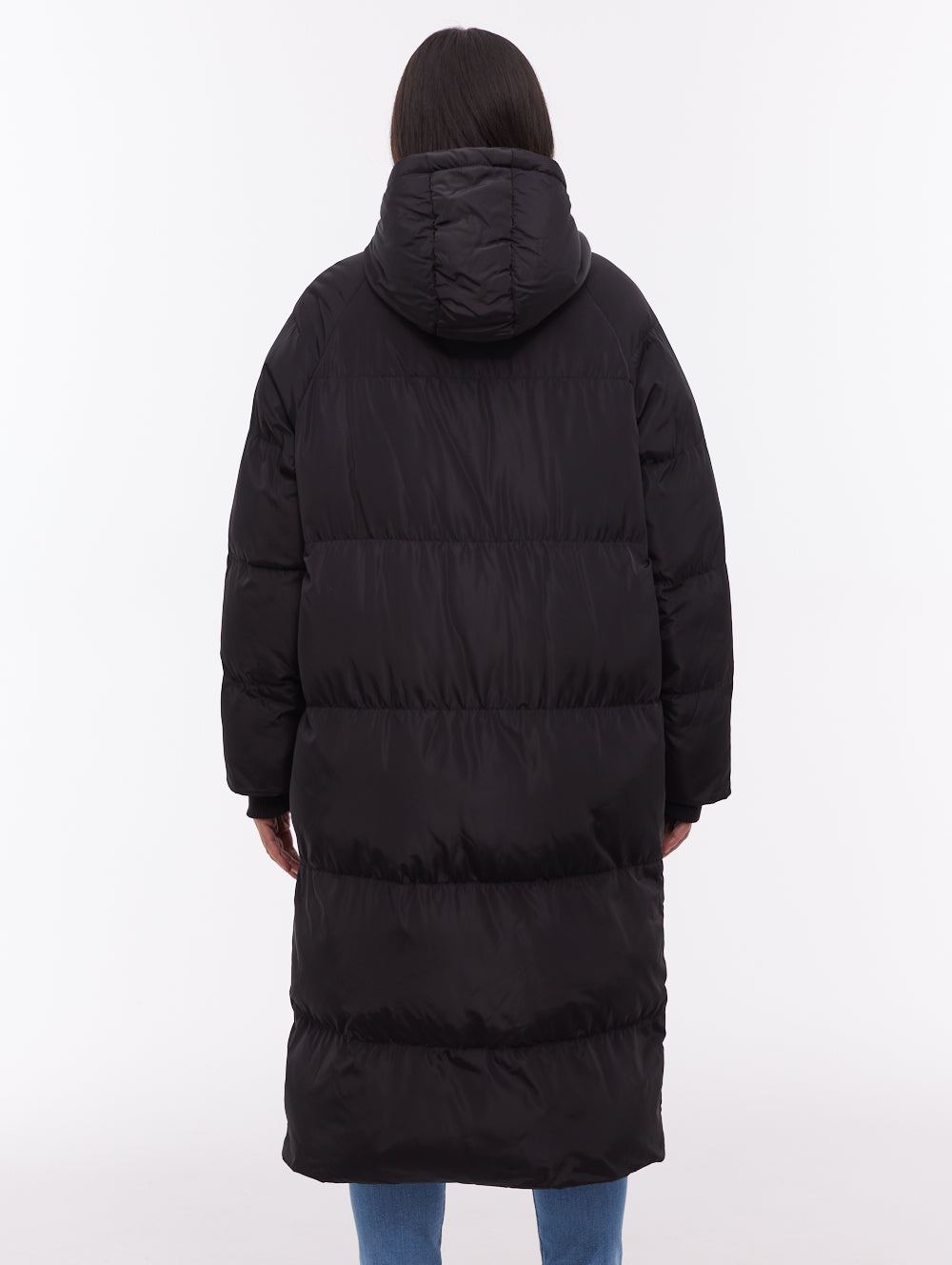Dans Maxi Puffer Coat - Black