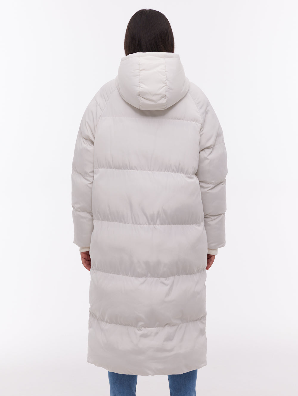 Dans Maxi Puffer Coat - White