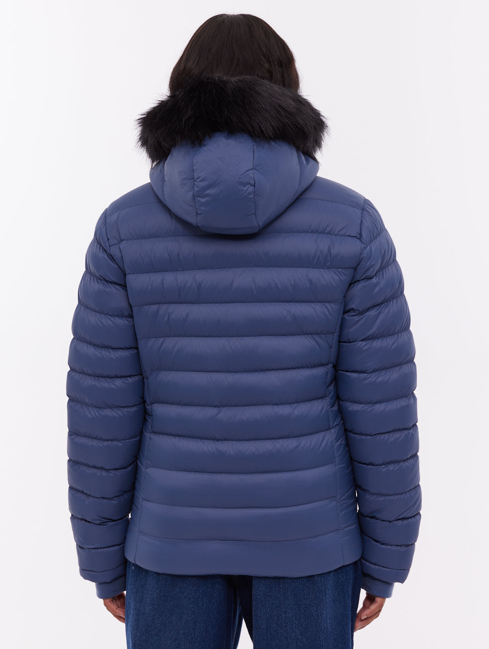Mal Hooded Puffer Jacket - Blue