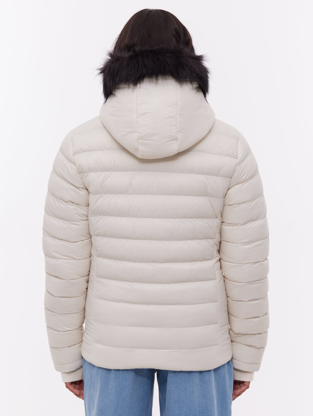 Mal Hooded Puffer Jacket - White