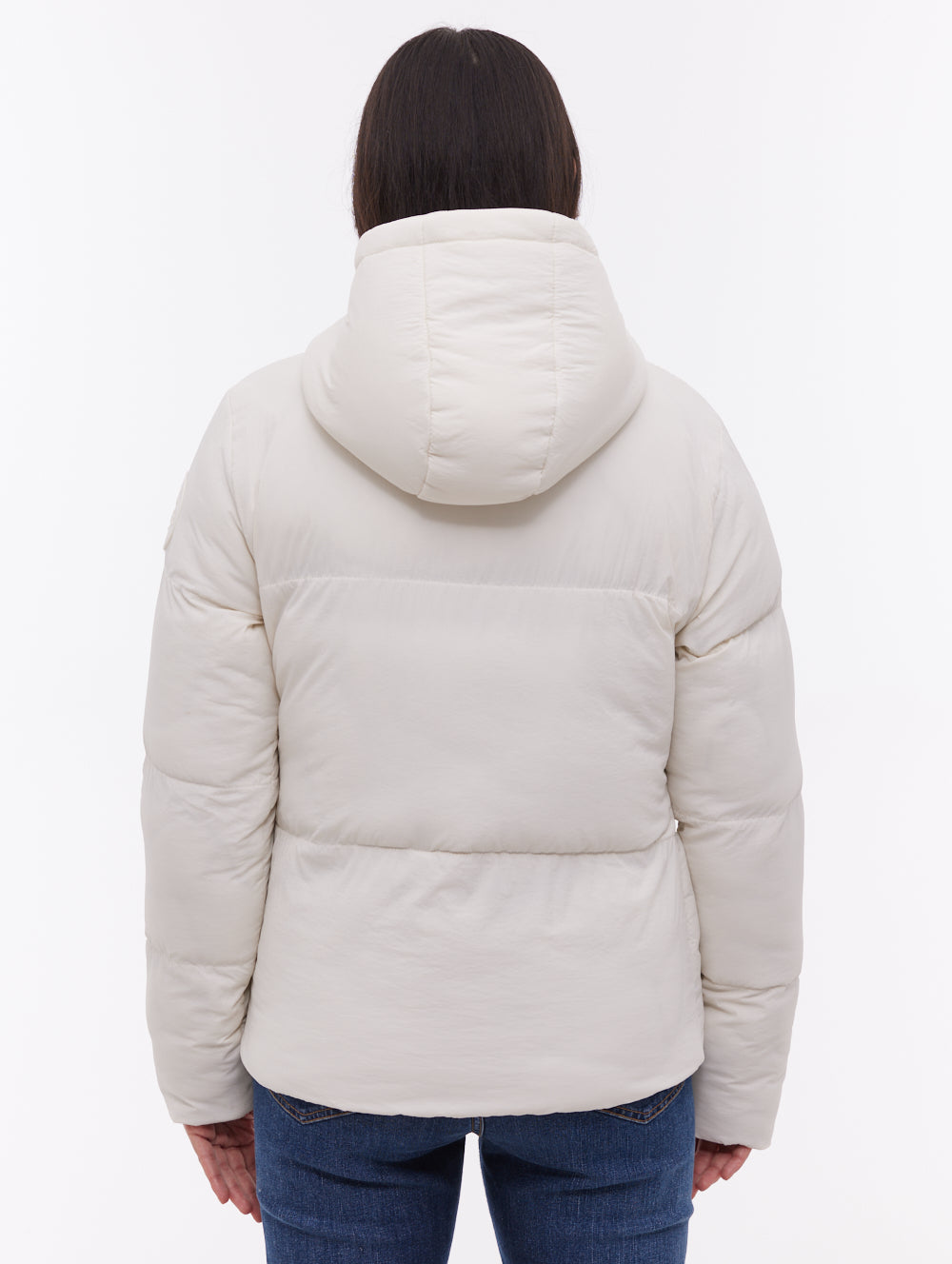 Willah Hooded Puffer Jacket - White