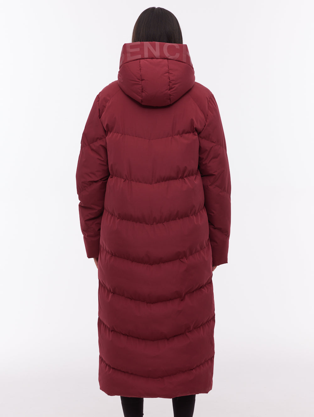 Elli Maxi Puffer Coat - Red