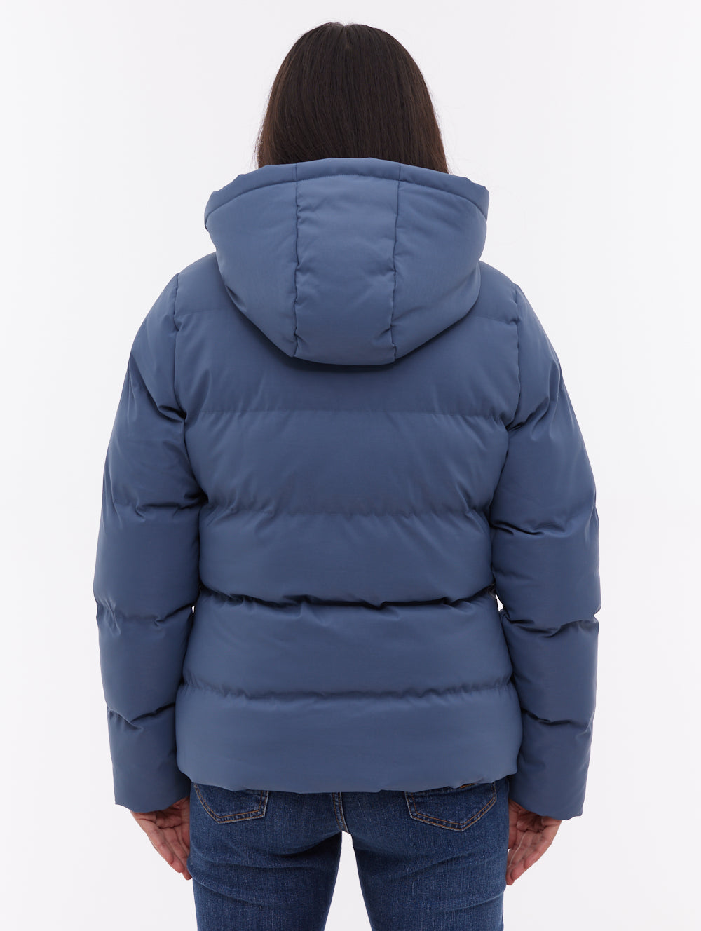 Atha Hooded Puffer Jacket - Blue