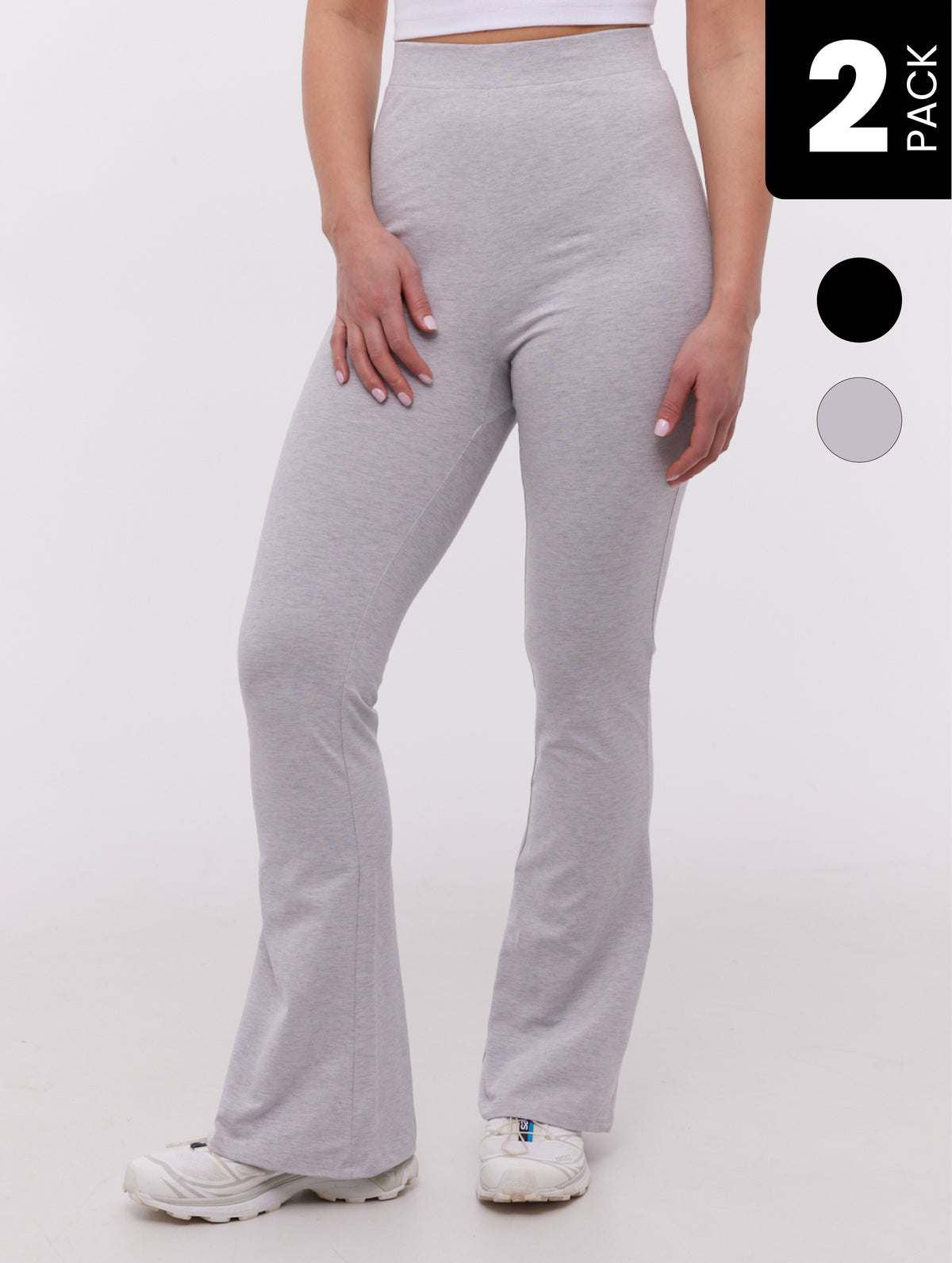 Layra Flared Leggings 2-Pack